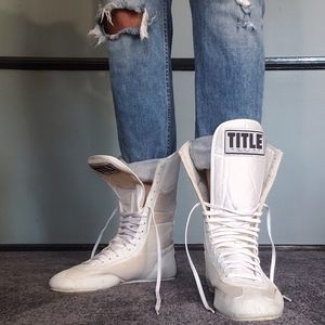 Title boxing shoes
